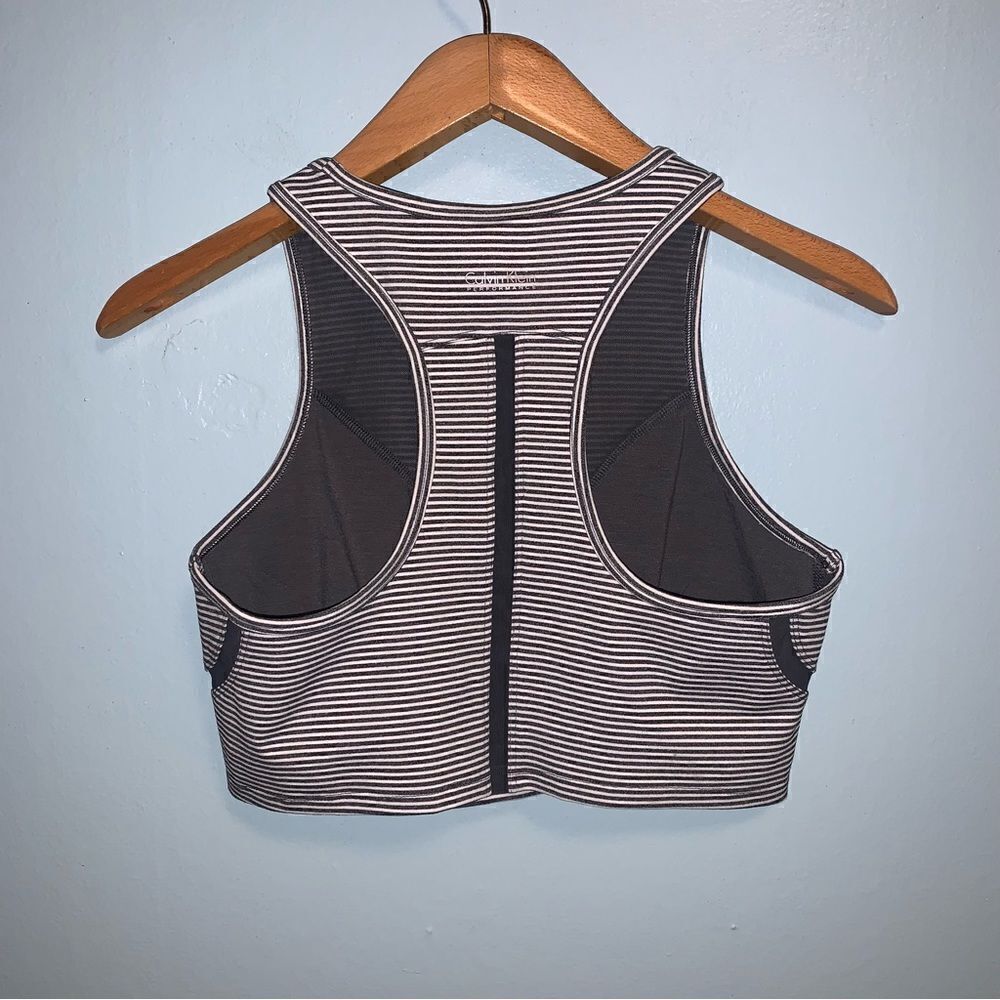 Calvin Klein Crop Tank Top Large - Picture 2 of 4